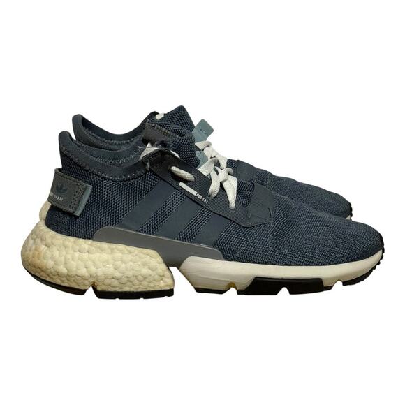 Adidas POD S3.1 Boost Sneakers Blue White Women's 6.5 Running Sneakers CG6990 - Picture 1 of 8
